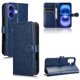 thumbnail image 1 of Funda Cartera Lunares iPhone 17 con Tarjetero, Correa y Soporte Azul, 1 of 6