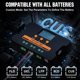 thumbnail image 2 of Controlador de carga solar ECO-WORTHY 30A con doble USB 12V/24V, 2 of 9