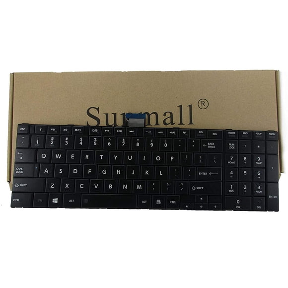 Reemplazo de teclado SUNMALL compatible con Toshiba Satellite