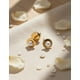 thumbnail image 4 of Aros Abridores Redondela Perla Blanca 5mm Oro 18k Bebé Niña Dorado, 4 of 4