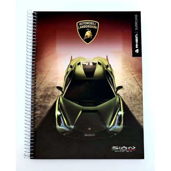 Cuaderno Lamborghini Carta 150 hjs RHEIN