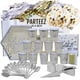 thumbnail image 1 of Kit de fiesta Party In A Box Parteez dorado y plateado, 12 piezas, 1 of 7