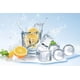 thumbnail image 5 of Molde de silicona para cubitos de hielo, juego casero cuadrado y redondo, para enfriar agua, vino, whisky y cócteles., 5 of 7