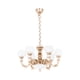 thumbnail image 4 of Candelabro En Miniatura A Escala 1/12, Muebles De Simulación, Juguetes, Lámpara Colgante, Modelo Aureate, 4 of 5