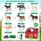 thumbnail image 2 of Juego de Granjas Ellinjan Big Red Barn con Figuras y Tractor, 2 of 3