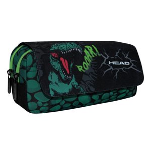 Estuche Infantil Niño Eraser Dino Stone Verde Head