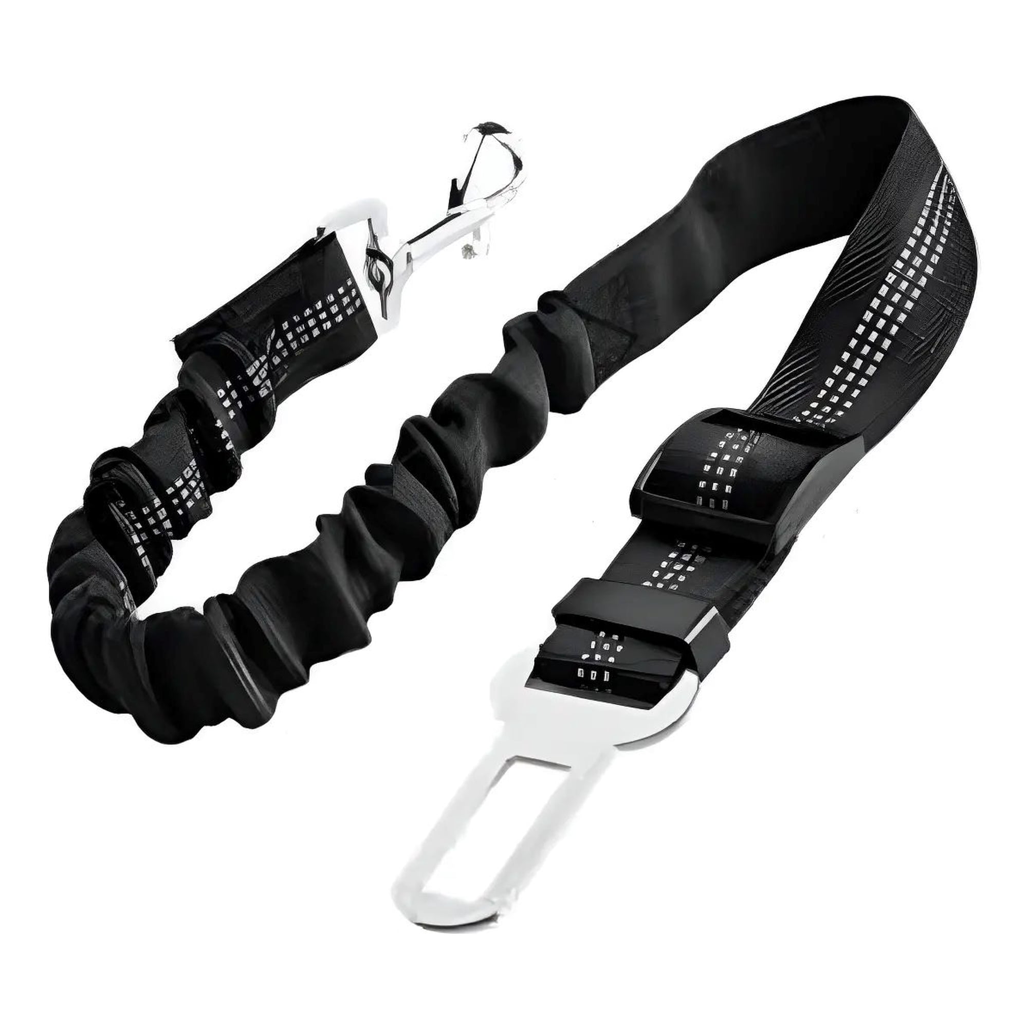 Cinturón De Seguridad Para Mascotas En Auto Arnes Oferta 2x1 Negro