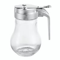 Dosificador Mielero Cromado 12X7.3 Cm 1 Pieza Vidrio Transparente 1 Un Haus