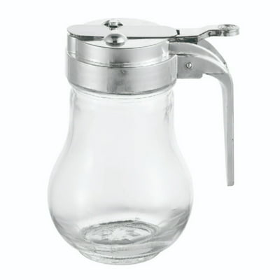 Dosificador Mielero Cromado 12X7.3 Cm 1 Pieza Vidrio Transparente 1 Un Haus