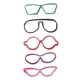thumbnail image 3 of 5pcs Clips De Papel De Colores Gafas En Forma De Material De Papelería De Oficina Escolar, 3 of 5