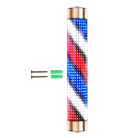 Ioensy - Peluquería Poste Giratorio Luz Iluminación Peluquería Led Rayas Luces 15Cmx95Cm Aureate