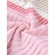 thumbnail image 5 of INSPIRE CHIC Vestidos de Punto a Rayas para Mujer, Manga Corta, Midi, Vestido Suéter Acanalado, Talla M, Rosa, 5 of 6