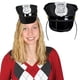 thumbnail image 2 of Gorro de policía con diadema Beistle, tela negra especial para policías, 2 of 3