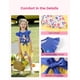 thumbnail image 5 of Vestido enterizo para niña pequeña de Blancanieves de Disney con moño, 5-6 años, 5 of 8