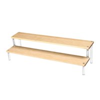 Bothyi - Soporte De Exhibición De Joyería Transparente Soportes De Escaparate Para Juguetes De Muñeca Figura 2 Capas