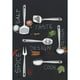 thumbnail image 5 of Juego de utensilios Tramontina  Extrata de acero inoxidable con soporte de pared 5 piezas, 5 of 7