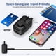 thumbnail image 5 of Cargador de viaje Uncaged Ergonomics portátil con 3 AC + 2 USB, 5 of 9