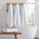 thumbnail image 3 of Juego de toallas de baño LANE LINEN, lujosas, blancas, 100% algodón, 4 unidades, 3 of 3