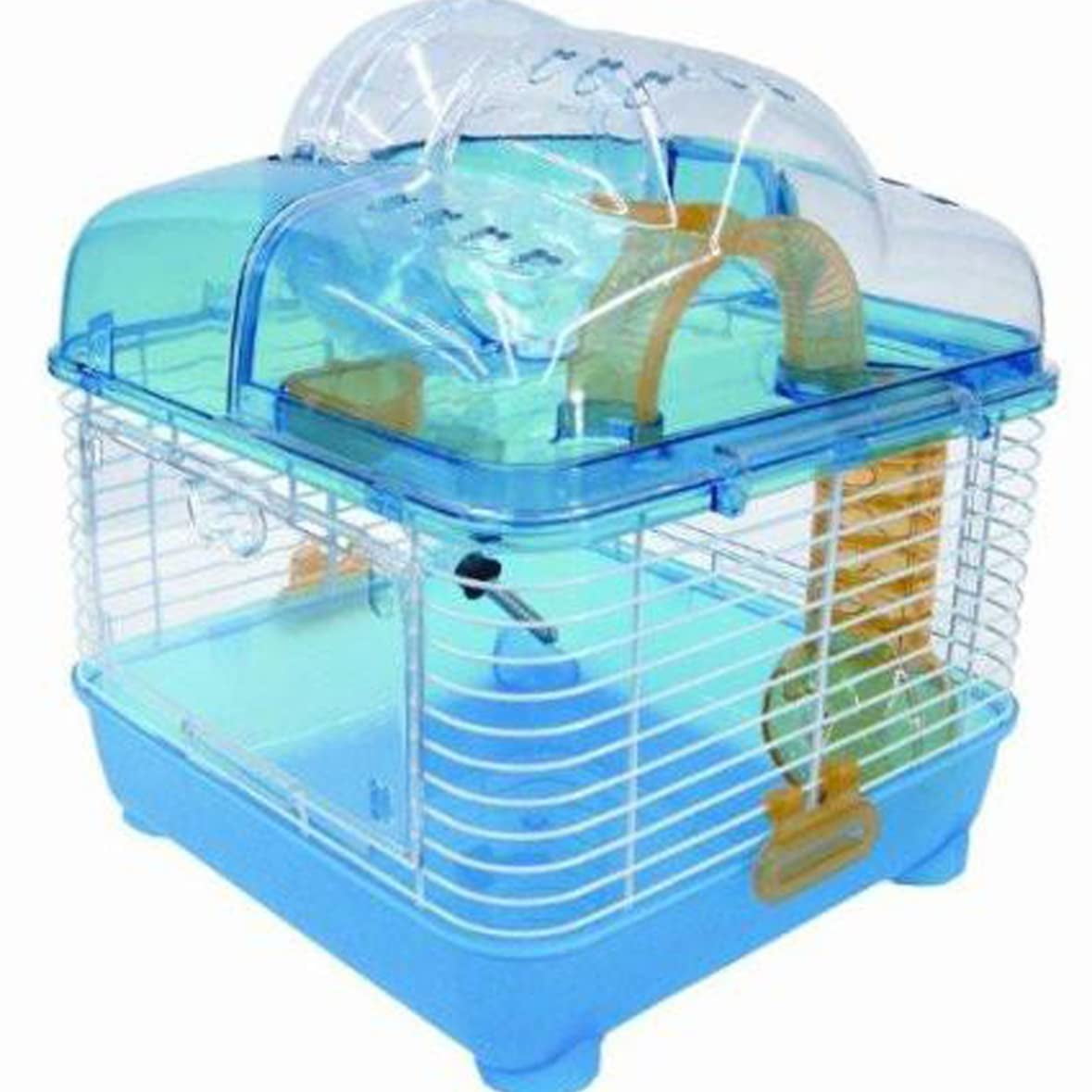 Cage Yml De Plástico Transparente Para Hámsteres Enanos Y Ratones Con Pelota