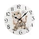 thumbnail image 2 of Reloj De Pared Divertido Con Diseño De Gato, Reloj De Pared Rústico Y Silencioso Para Interior, Dormitorio, Sala De Estar, Estilo A, 2 of 5
