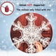 thumbnail image 5 of Set de globos con forma de copo de nieve para fiesta de Navidad en Winter Wonderland, 6 unidades, 5 of 7