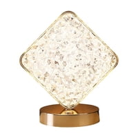 Genérico - Lampara Cuadrada Mesa Escritorio Dormitorio Usb Lau