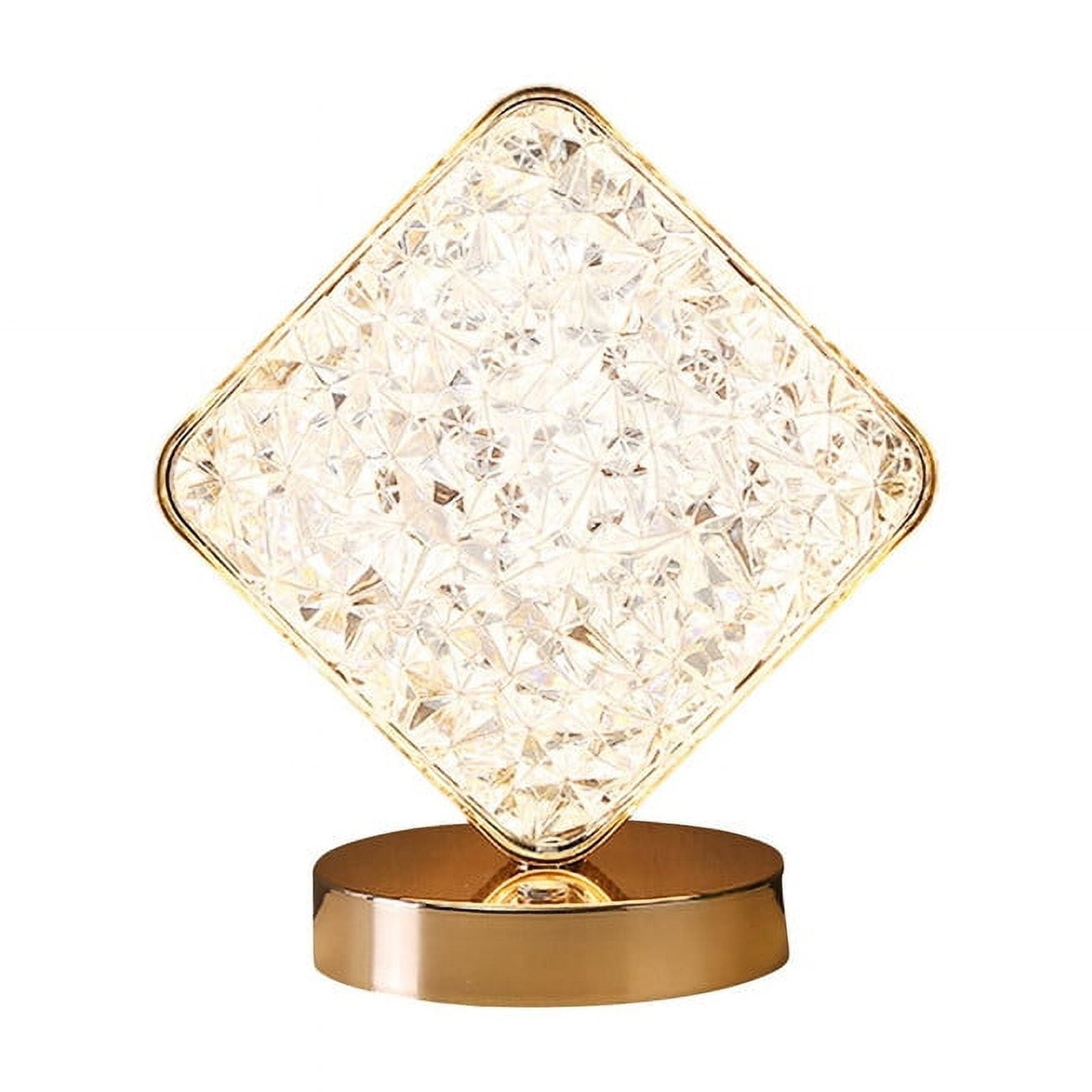 Genérico - Lampara Cuadrada Mesa Escritorio Dormitorio Usb Lau