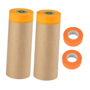 Magideal - 2 Piezas De Películas De Pintura, Películas De Enmascaramiento Pregrabadas, Alfombras, Protección Contra El Polvo, Sofá, Pintor, Láminas, Cama, Coche,