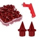 thumbnail image 1 of Spikes De Zapatería De Pista De 60 Piezas Pistas De Atletismo Que Corren Para Adultos Deportivos Rojo, 1 of 5