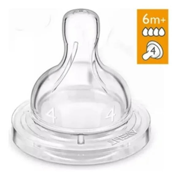 AVENT TETINA NATURAL FLUJO RAPIDO 6M+