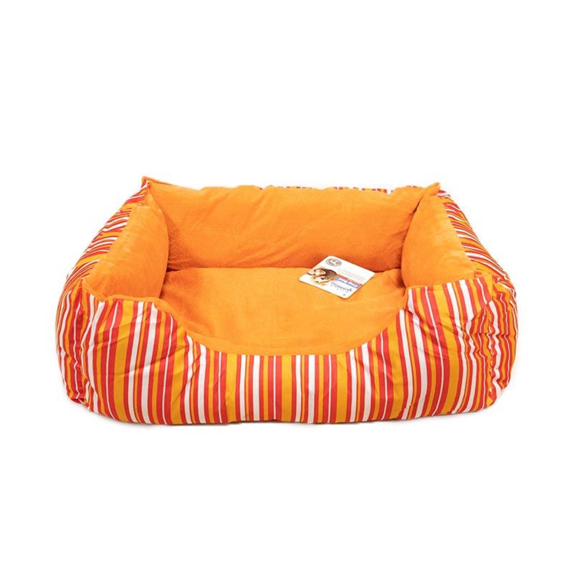 Cama Para Perros Raza Pequeña/mediana Color Naranjo 1 Un Pawise