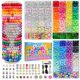thumbnail image 1 of Kit de cuentas Lynnmos 2400 piezas, 55 colores, joyería DIY, 1 of 6