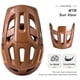 thumbnail image 3 of Casco de bicicleta BATFOX Mountain para hombre, mujer, adulto y joven, marrón, 3 of 6