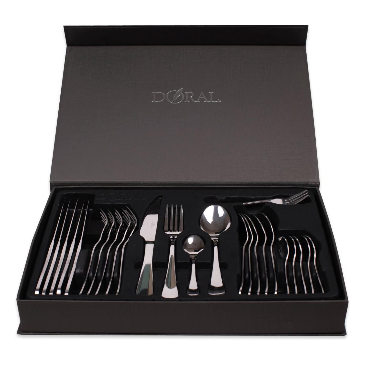 Doral - Set De Cuchilleria Elegante 30 Piezas Clasicas Munich