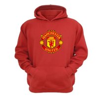 Genérico - Polerón Canguro Manchester United Rojo Talla Xs Unisex