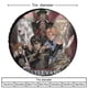 thumbnail image 2 of Castlevania Funda para neumático de repuesto de tela Oxford - Tela Oxford 82CM, 2 of 6
