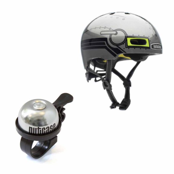 Casco Little Nutty Robo Boy Gloss Mips Helmet T (48-52cm)