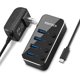 thumbnail image 1 of Concentrador USB RSHTECH de 4 puertos USB‑C a USB 3.0 RSH‑516C, 1 of 9