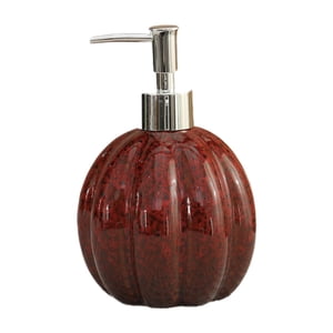 Bothyi - Dispensador De Jabón Con Forma De Calabaza De Halloween, Botella Con Bomba Líquida Para Uso Diario En Dormitorios, Color Rojo