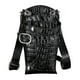 thumbnail image 1 of Tijeras De Peluquero Holster, Estuche De Peluquería Cocodrilo Negro, 1 of 3