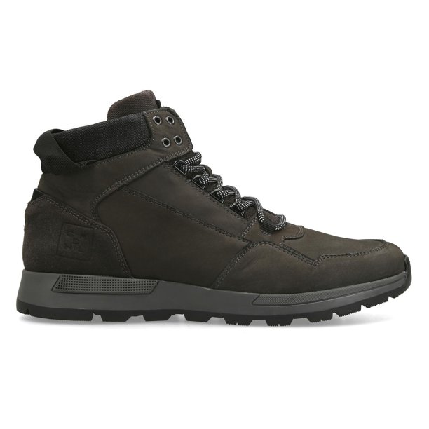 Zapatillas Urbanas Hombre Cuero Caña Alta Bonne Gris Cardinale gris 39