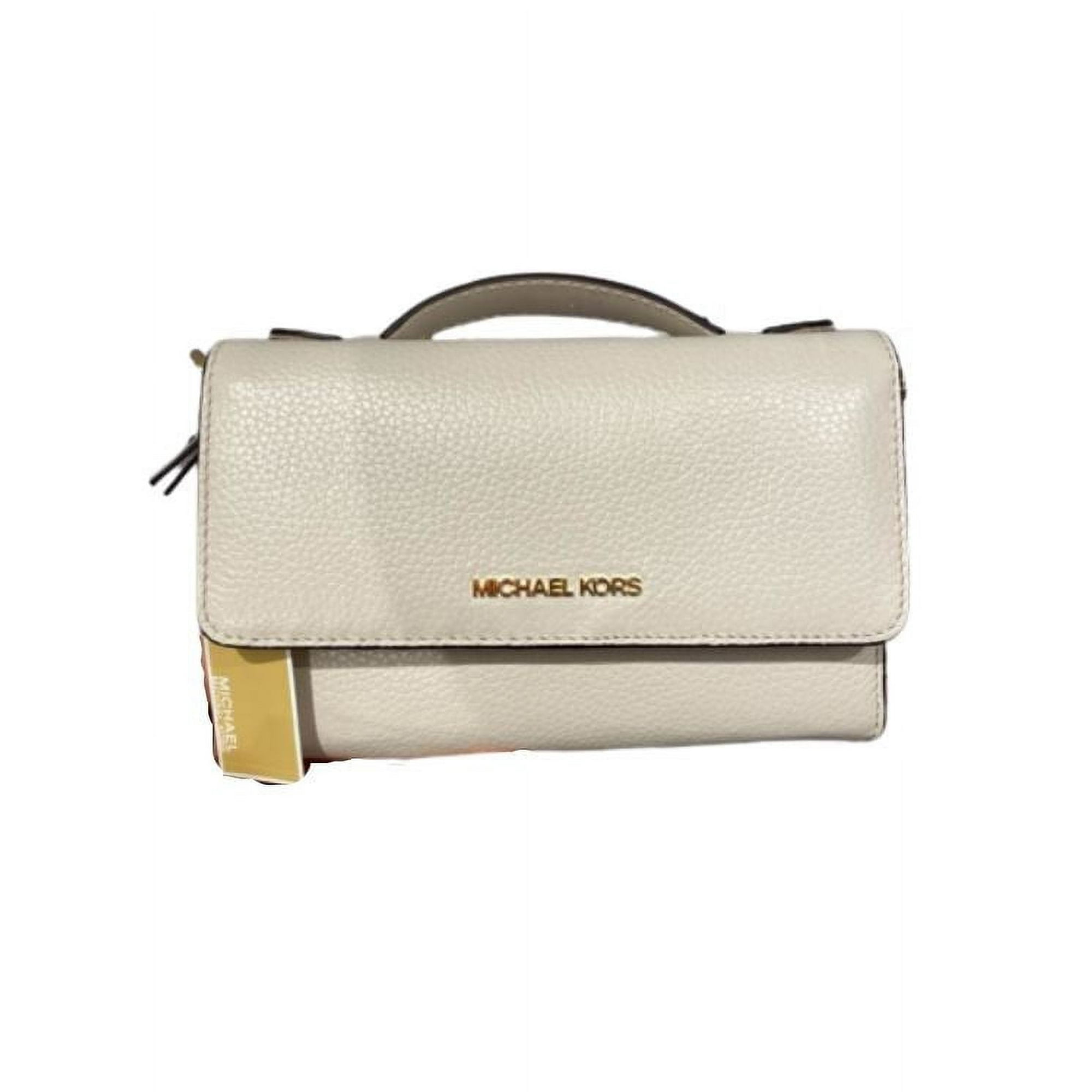 Cartera Crossbody Michael Kors Jet Set Travel Crema Claro
