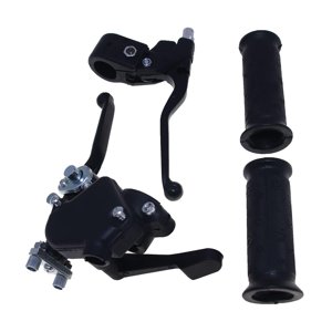 Magideal - Kit De Palanca De Freno Y Embrague De Manillar De 7/8 Pulgadas, Piezas De Repuesto Con Acelerador De Pulgar Para Atv De 47 Y 49 , Montaje Simple