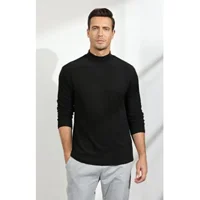 Likeshop - Camiseta Hombre Manga Larga Cuello Beatle Fibra Bambu 3610