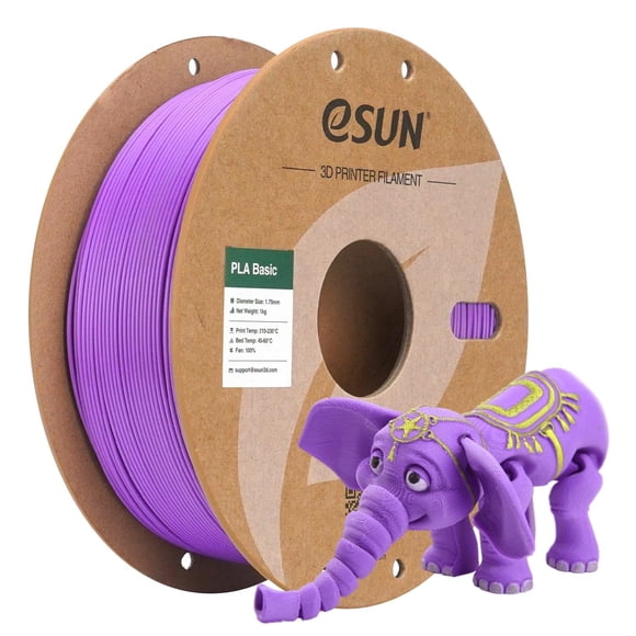 Filamento eSUN PLA 1.75 mm 1 kg Morado Uva