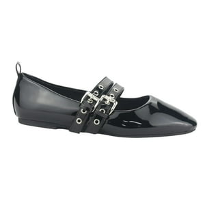 Ballerinas Chalada Negro Charol Mujer 5-Miu-3 - Talla 36