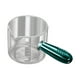 thumbnail image 3 of Taza Medidora De Cristal Para Café Expreso, Minitaza Medidora Versátil Para Barman, Verde Y 60ml, 3 of 3