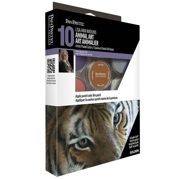 Artist Pastels PanPastel Animal Art de Lisa Ann Watkins, set de 10