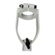 thumbnail image 1 of Adaptador de broca de agujero cuadrado, convertidor de máquina de espiga de taladro, instalación rápida o desmontaje, herramienta de ubicación de tala Blanco, 1 of 5