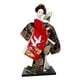 thumbnail image 3 of Figuras en Miniatura de Muñeca Geisha Japonesa de 30 Cm, Estatua de Niña, Escultura de Figura Coleccionable de Geisha Asiática para Escritorio, Dormit , ROJO B rojo, 3 of 5